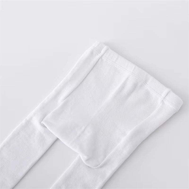 Cotton Knitted Baby Girl Tights